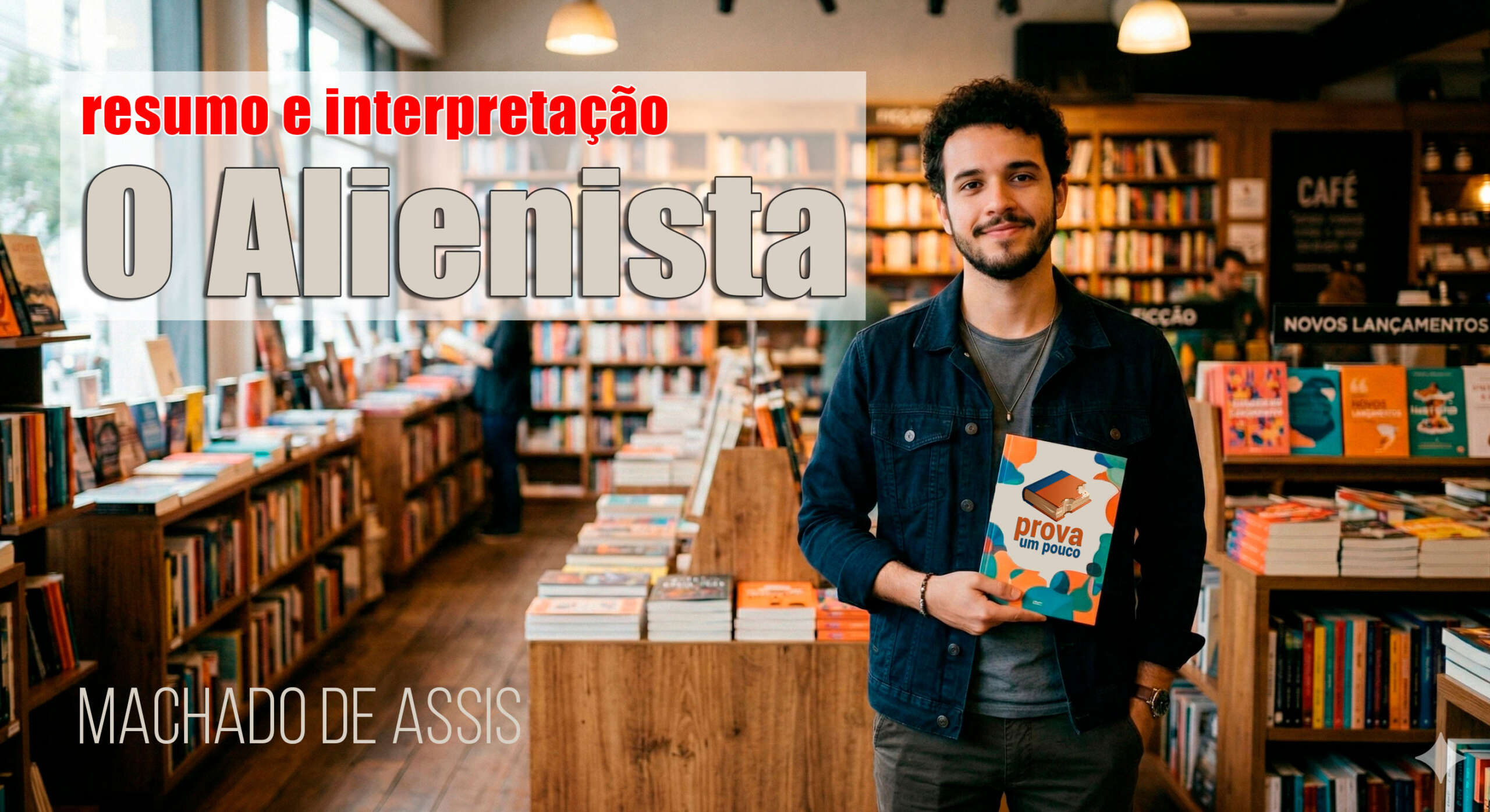 Capa do livro O Alienista