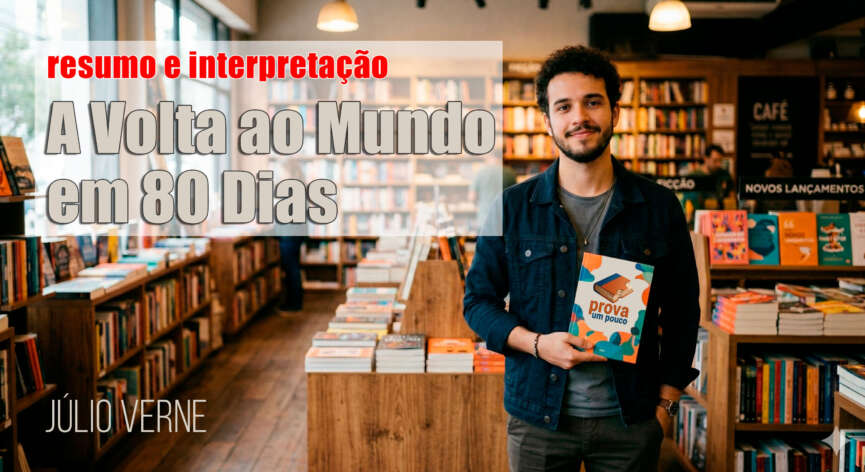 Capa A Volta ao Mundo em 80 Dias